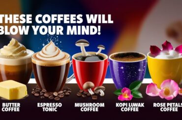 Weirdest Coffees You Won’t Believe Exist!