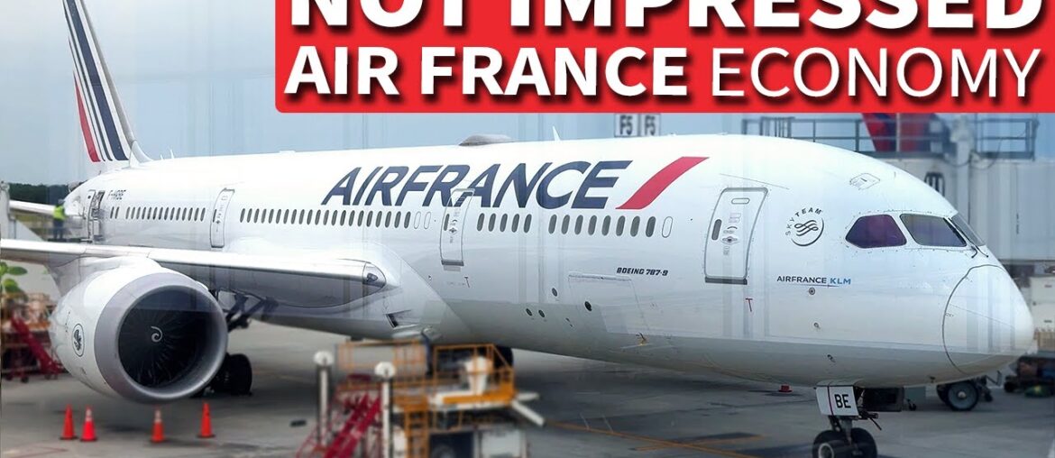 Cramped and Uncomfortable - Air France 787 Economy