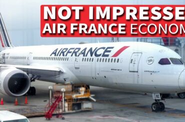 Cramped and Uncomfortable - Air France 787 Economy