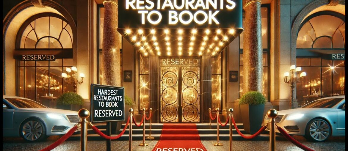 "10 Restaurants You Can't Get Into Easily!"