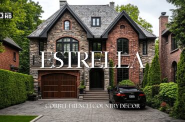 Corbel Architecture Meets French Country Home Style: Rustic Decor ideas for the home