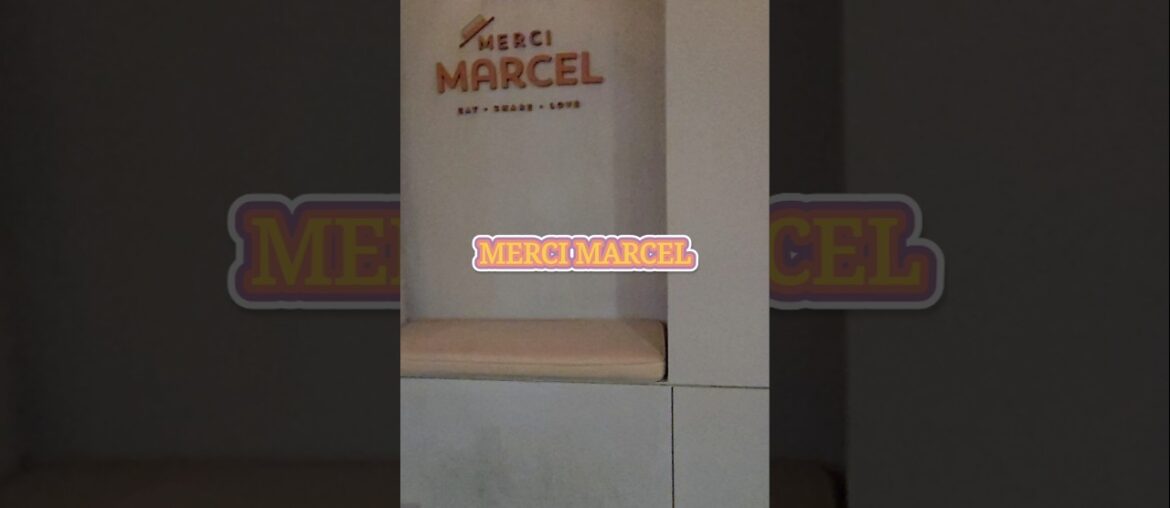 Merci Marcel: a French dining place that's great for date nights - from a mommy's point of view