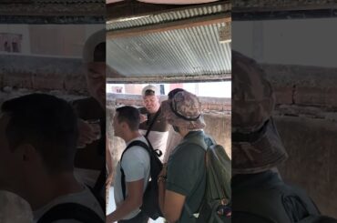 French guests taste the rice wine