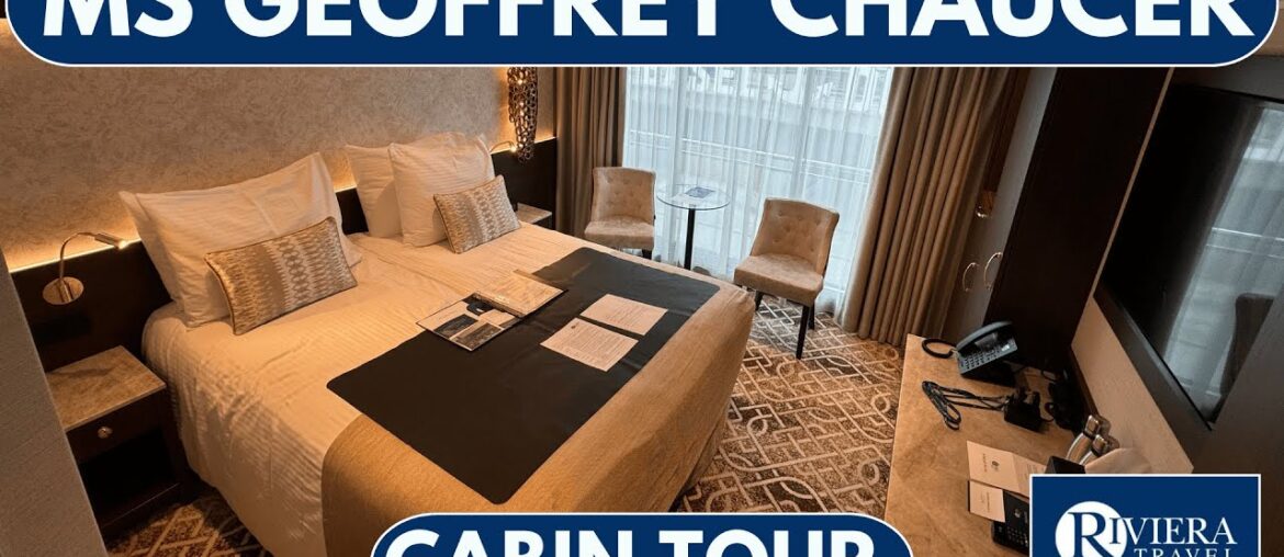 Riviera Travel’s MS Geoffrey Chaucer Diamond Deck Suite CABIN TOUR 311! Riviera Travel's MS Geoffrey Chaucer Diamond Deck Suite CABIN TOUR 311!