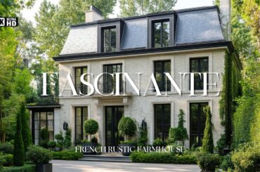 French Country Architecture Meets Modern Rustic Interior Design | European Farmhouse Decor Ideas