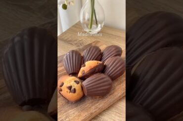 Classic Madeleine recipe #chocolatefluffy #French classic #baking recipe #shorts #chocolatedessert