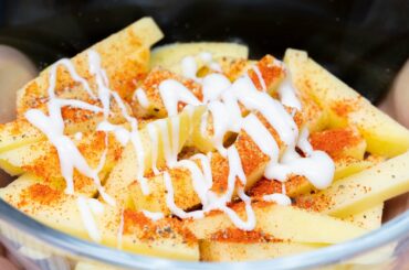 No more frying french fries! The best baked potato recipe ever! OMG how delicious!