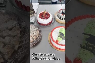 Christmas cake recipe +my favorite fish and French fried #shortvideos