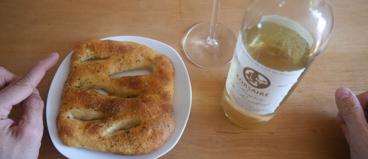 French Food Taste Test | Fougasse & Corsaire (wine) | Food & Drink