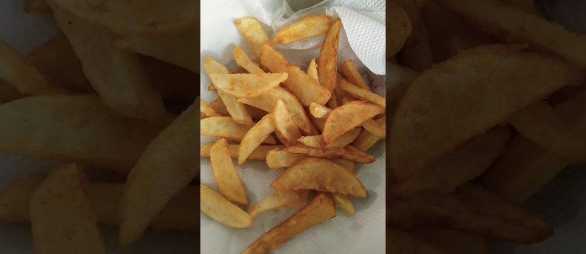 French fries In crispy way #fries #subscribe