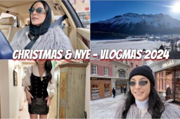 VLOGMAS 2024 FINALE! | MORE ST MORITZ, CHRISTMAS DAY, PRESENTS HAUL, NYE & MORE...
