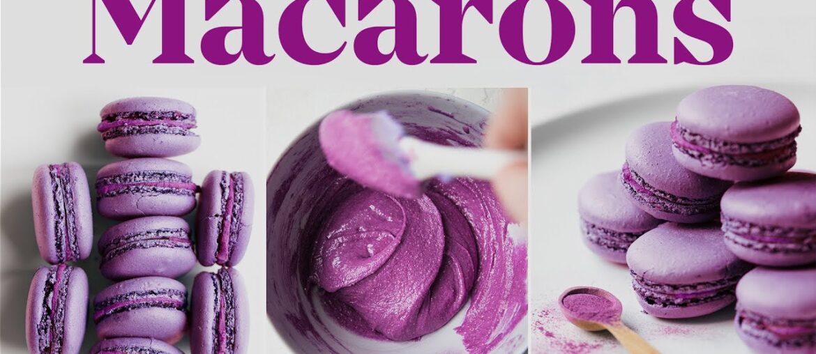 Dreamy Violet Macarons | HOW TO MAKE FRENCH MACARONS | No-Fail Recipe Dreamy Violet Macarons | HOW TO MAKE FRENCH MACARONS | No-Fail Recipe