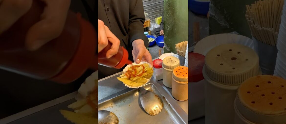 Masala French Fries #youtubeshorts #streetfood #shortfeed #shorts #fries #potato #fypage #viralvideo