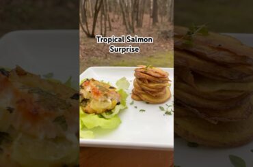 Salmon Surprise: A Fresh and Exotic Recipe! #tropicalsalmon #salmonrecipe #freshandexotic #lemon