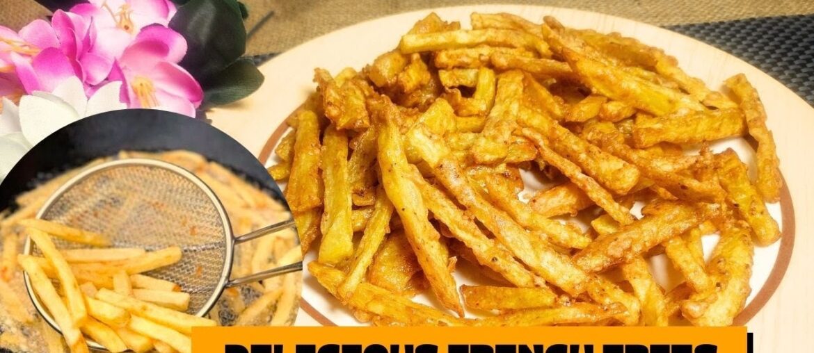 Crispy French fries with flour Coating | How to make French Fries #fries #frenchfries Crispy French fries with flour Coating | How to make French Fries #fries #frenchfries