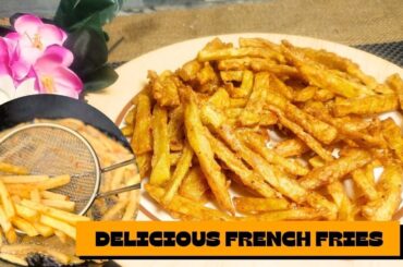 Crispy French fries with flour Coating | How to make French Fries #fries #frenchfries