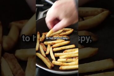 How to Reheat/Re-Crisp French Fries Fast!