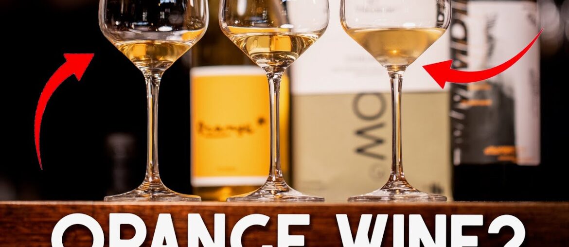 What is ORANGE WINE?!