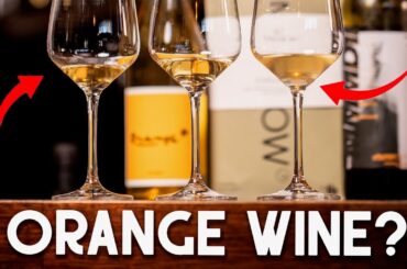 What is ORANGE WINE?!