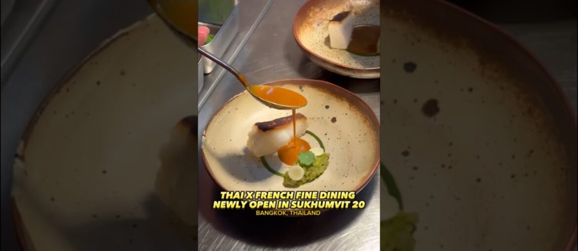 Newly open Thai & French Fine Dining in Sukhumvit 20 #bikingendut #bangkok