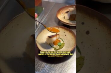 Newly open Thai & French Fine Dining in Sukhumvit 20 #bikingendut #bangkok