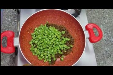 "Simple & Tasty French Beans Curry | Cook with #AldrinsKitchen"