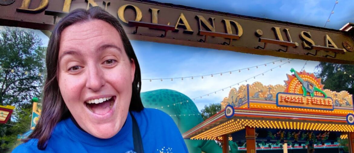 I ATE EVERYTHING IN DINOLAND USA BEFORE IT CLOSES FOREVER: Animal Kingdom | Disney World I ATE EVERYTHING IN DINOLAND USA BEFORE IT CLOSES FOREVER: Animal Kingdom | Disney World