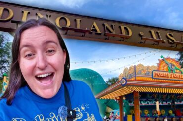 I ATE EVERYTHING IN DINOLAND USA BEFORE IT CLOSES FOREVER: Animal Kingdom | Disney World