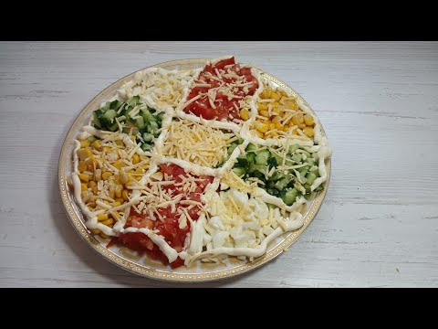 French salad is a must-cook and please the family. French salad is a must-cook and please the family.