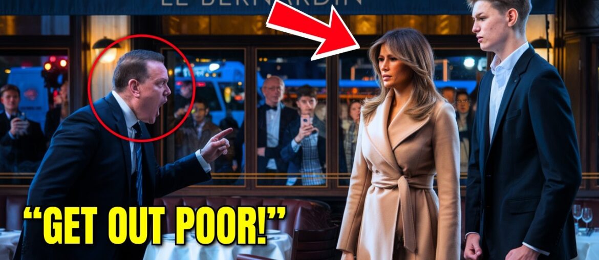 Melania Trump with Her Son EXPELLED From the Restaurant, 10 Minutes Later Donald Trump Arrives...