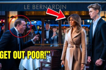 Melania Trump with Her Son EXPELLED From the Restaurant, 10 Minutes Later Donald Trump Arrives...