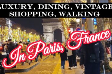 INDULGING IN LUXURY: PARIS RITZ DINING, SHOPPING, AND THEATER EXPERIENCE!