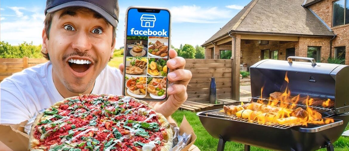 Eating on Facebook Marketplace For 24 Hours...(HOMEMADE BIRRIA)