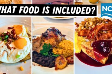 Norwegian Breakaway Included Dining Options | What Food is Included on a Cruise