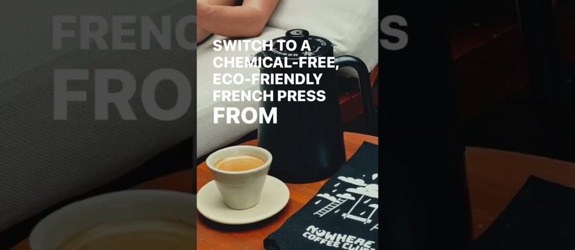 Make an Impact: Switch to a Chemical-Free Stainless Steel French Press #coffee #frenchpresscoffee