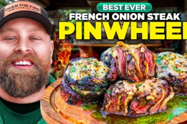 EPIC French Onion Steak Pinwheels