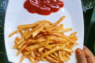french fries//french fries recipe in Telugu #fingerchips#potato #snacks#recipe #chips #teluguvantalu