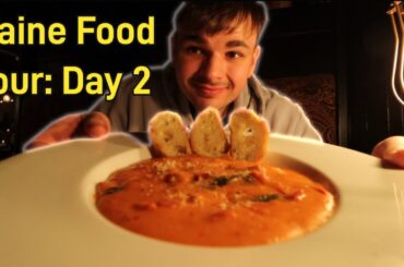 Day 2 Of Our Maine Food Tour! Fine Dining And Hiking National Parks!
