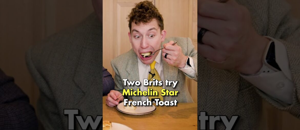 Two Brits try Michelin Star French Toast! Two Brits try Michelin Star French Toast!