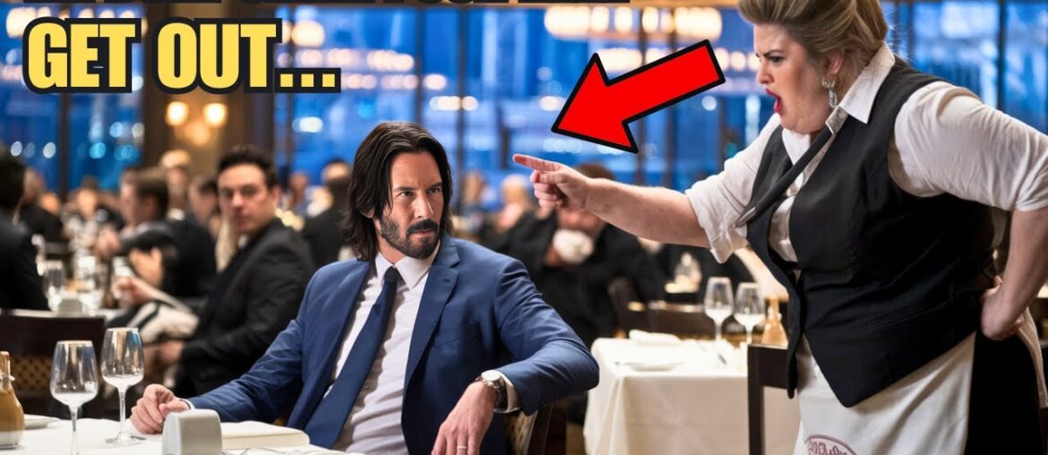 Rude Waiter insulted Keanu Reeves in a luxury restaurant, Not Knowing He Owns the restaurant Rude Waiter insulted Keanu Reeves in a luxury restaurant, Not Knowing He Owns the restaurant