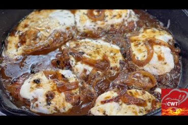 Smothered French Onion Pork Chop Recipe | How To Make French Onion Pork Chops