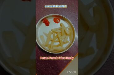 Potato French Fries |  Air Fryer Recipes | #snacks #breakfast #vegetarian #nonfried  #eateasy #food