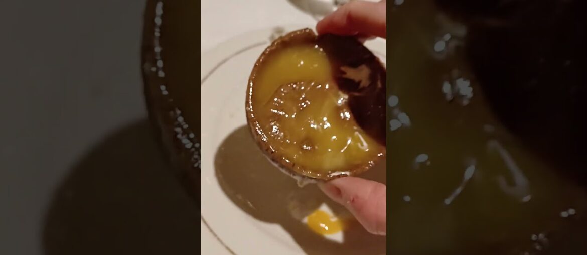 Cunard Line – Inedible Dessert #cunard #lactosefree #luxury #food Cunard Line - Inedible Dessert #cunard #lactosefree #luxury #food