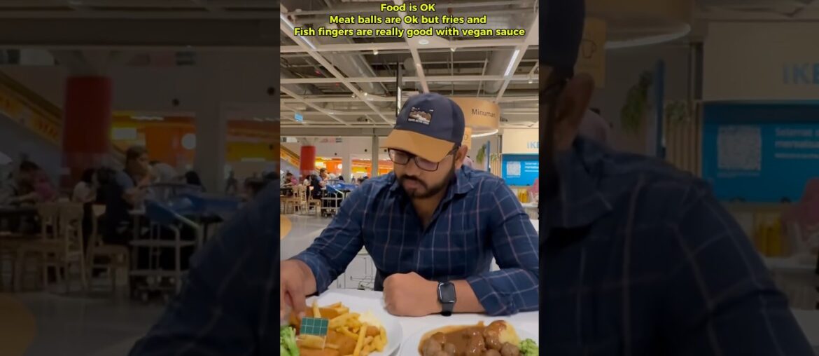 Tried  Fries and Fish  #food #ikea #chinesefood #shorts #minivlog #viral #trending #fish #foodie