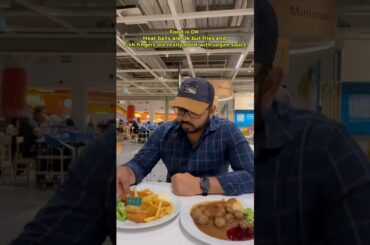 Tried  Fries and Fish  #food #ikea #chinesefood #shorts #minivlog #viral #trending #fish #foodie