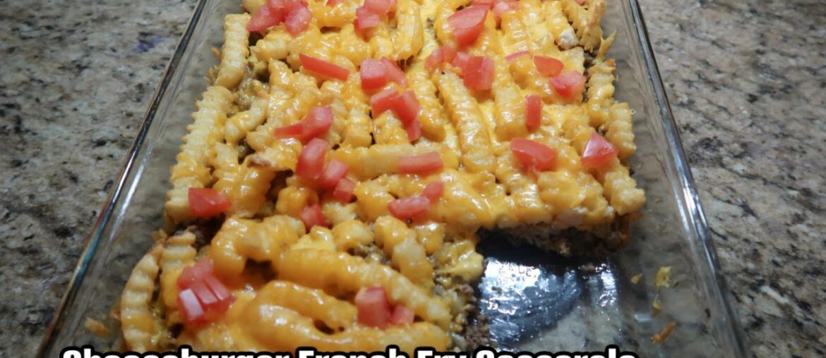 Cheeseburger French Fry Casserole