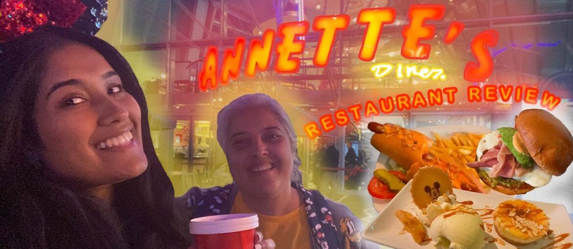 ANNETTE'S DINER Dining & Review | Disneyland Paris | Disney Village