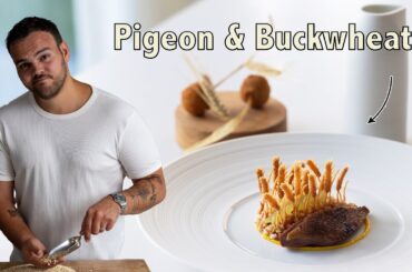 The Perfect Way To Cook Pigeon & Buckwheat Recipes! Fine Dining & Michelin Main Course
