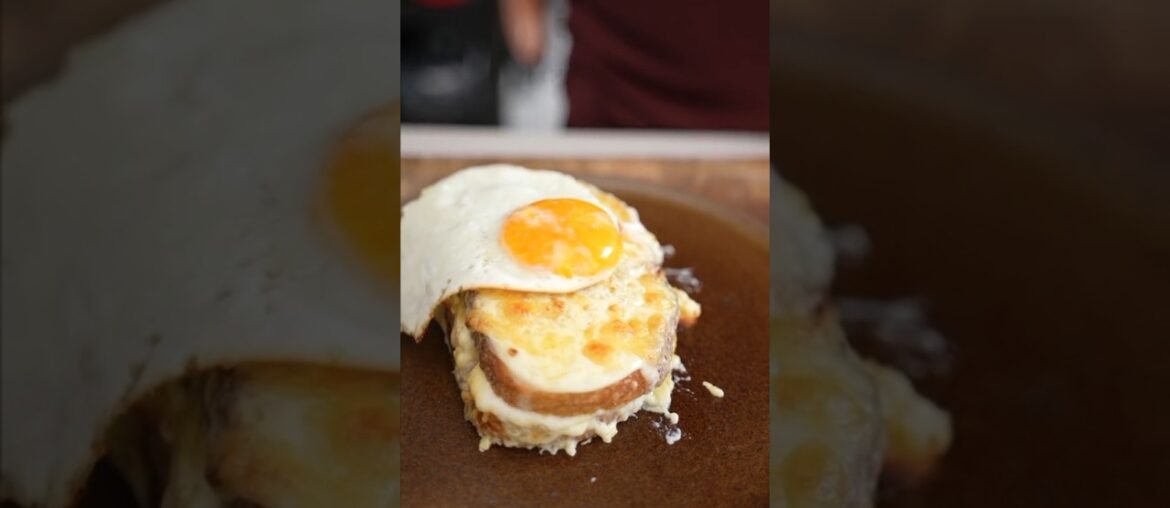 The Croque Madame #france #sandwich #food #frenchfood