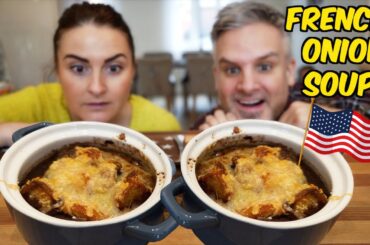 Brits Discover [FRENCH ONION SOUP] for the first time! (What's This) ?!?!